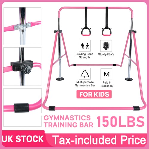 Pink gymnastics bar - bar, expandable