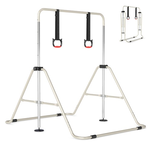 Gymax expandable gymnastic - gymnastic, bar