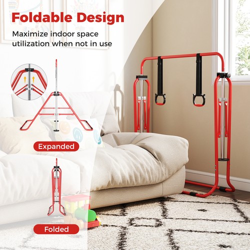 Expandable gymnastic bar - expandable, for